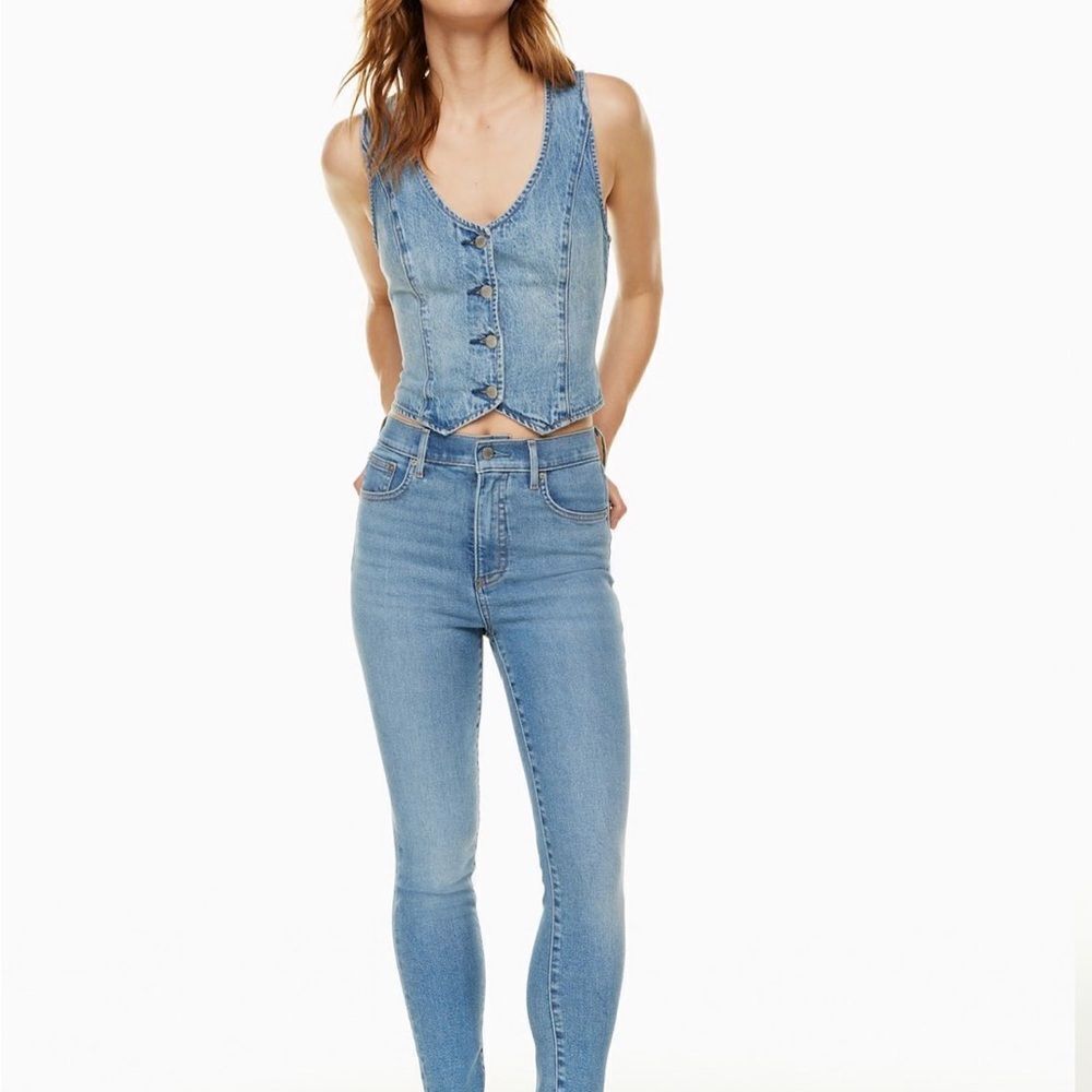 DENIM FORUM | The Lola High Rise Skinny 30L - Size 27